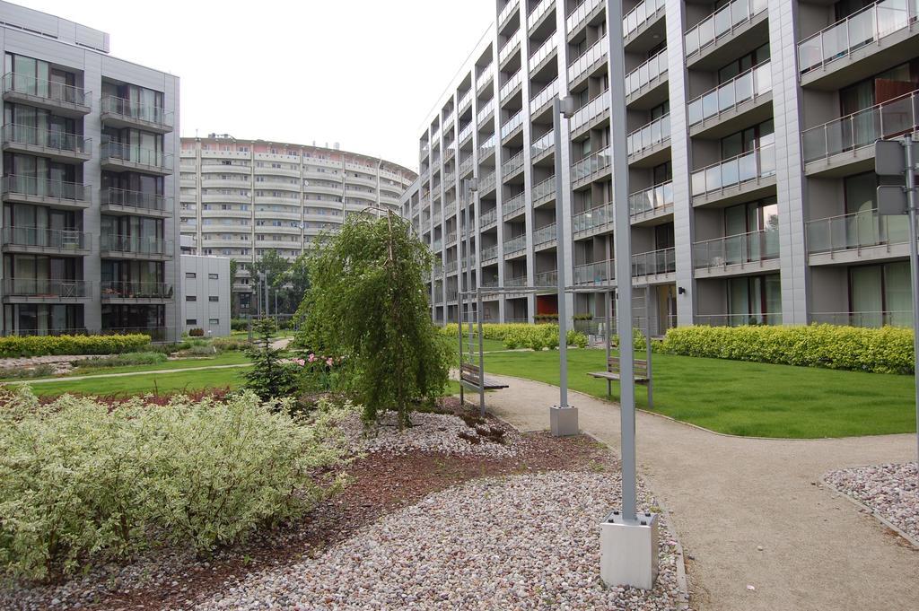 Apartament Triton Park Warschau Exterior foto